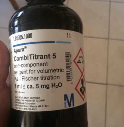 محلول کارل فیشر(Combi Titrant5) 2 محلول کارل فیشر(Combi Titrant5)